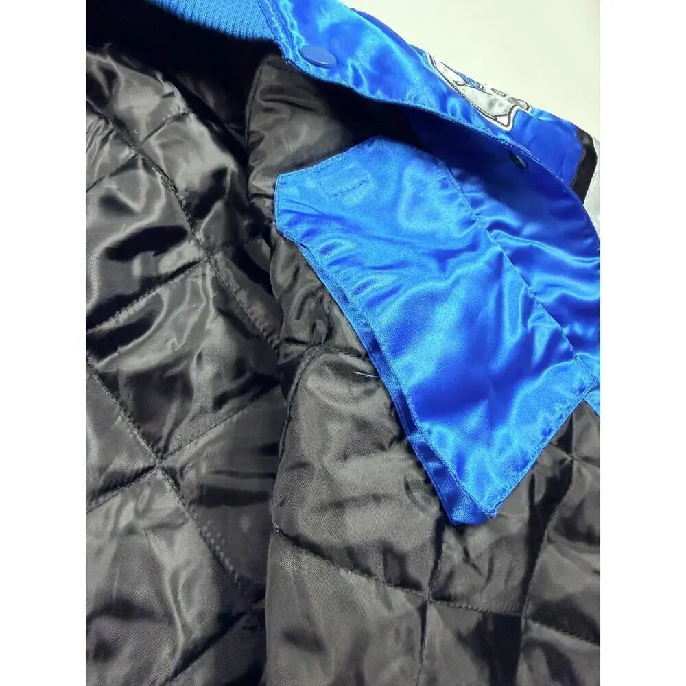 Detroit Lions Youth Satin Bomber Jacket | NFL | Youth XXL | NEW (NWOT)